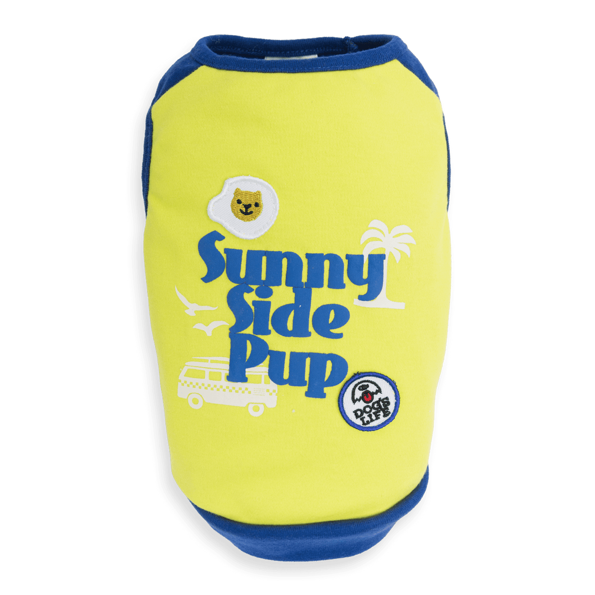 Dog's Life Sunny Side Pup Tee Lime - Shopping4Africa