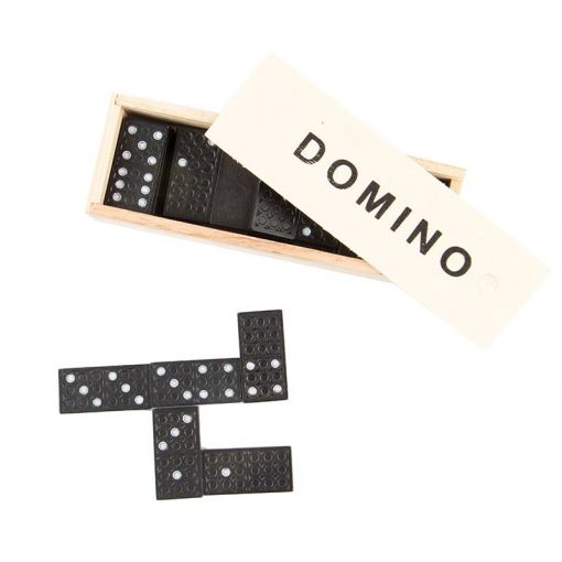 Dominoes In Wood Box (28pc) - Shopping4Africa