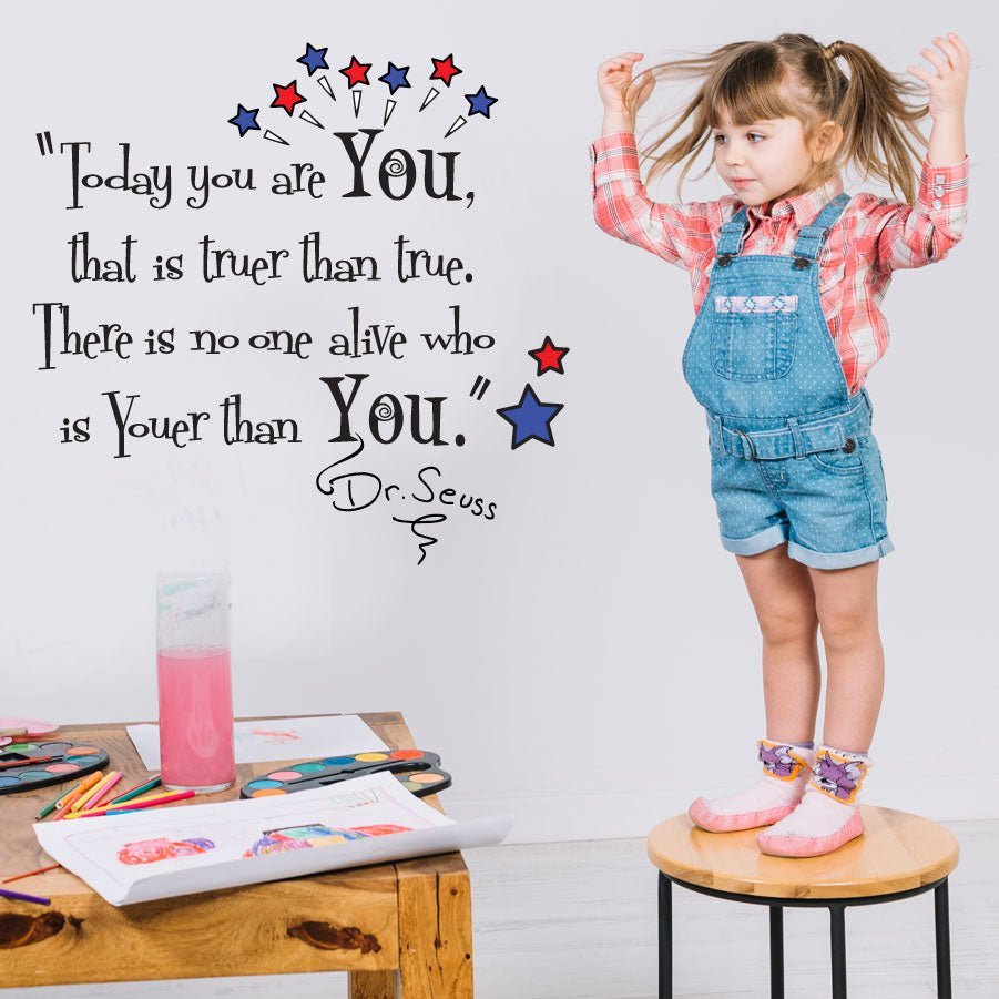 Dr Seuss quote - vinyl wall poetry - Shopping4Africa