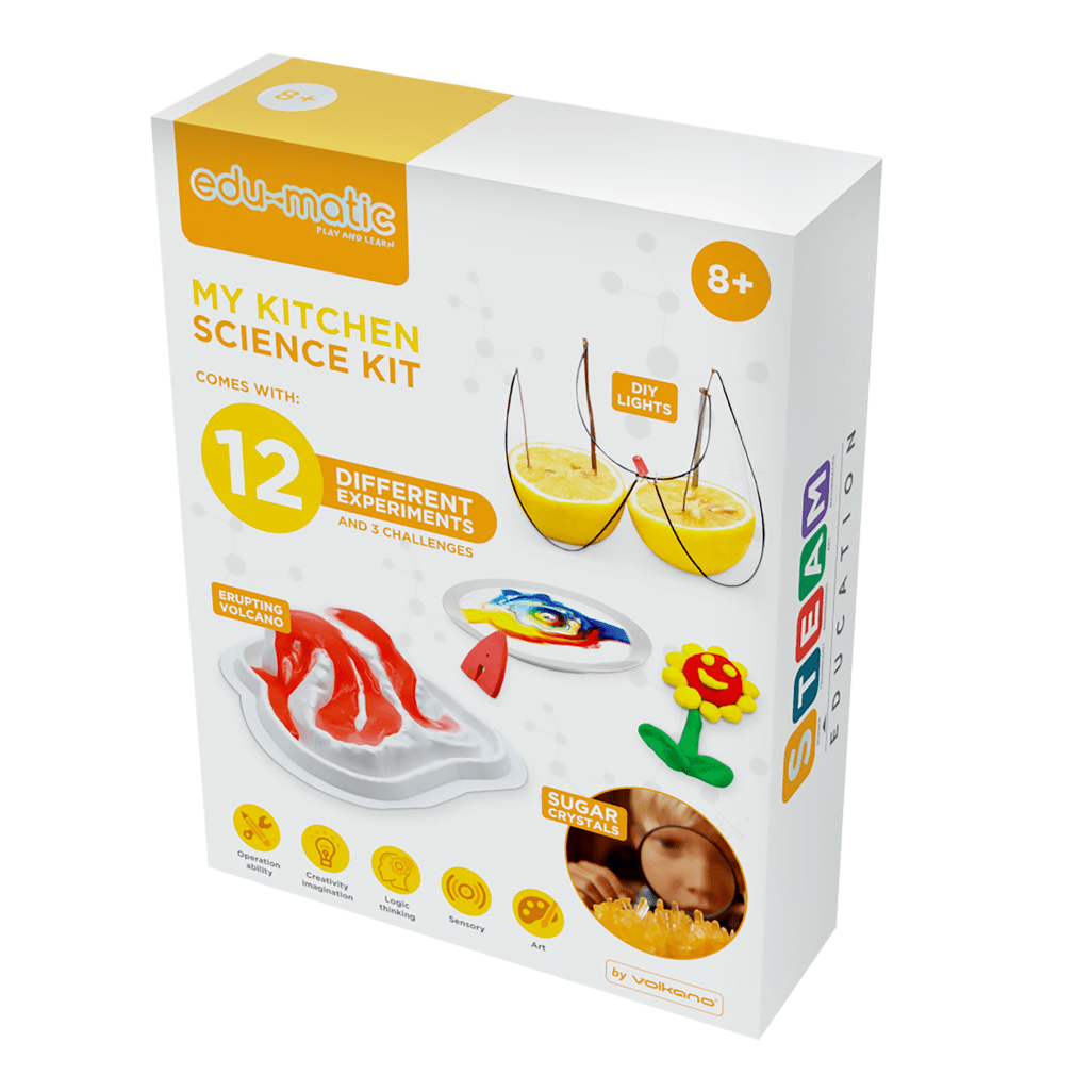EDU - Science kit for the kitchen with 12 experiments - Shopping4Africa