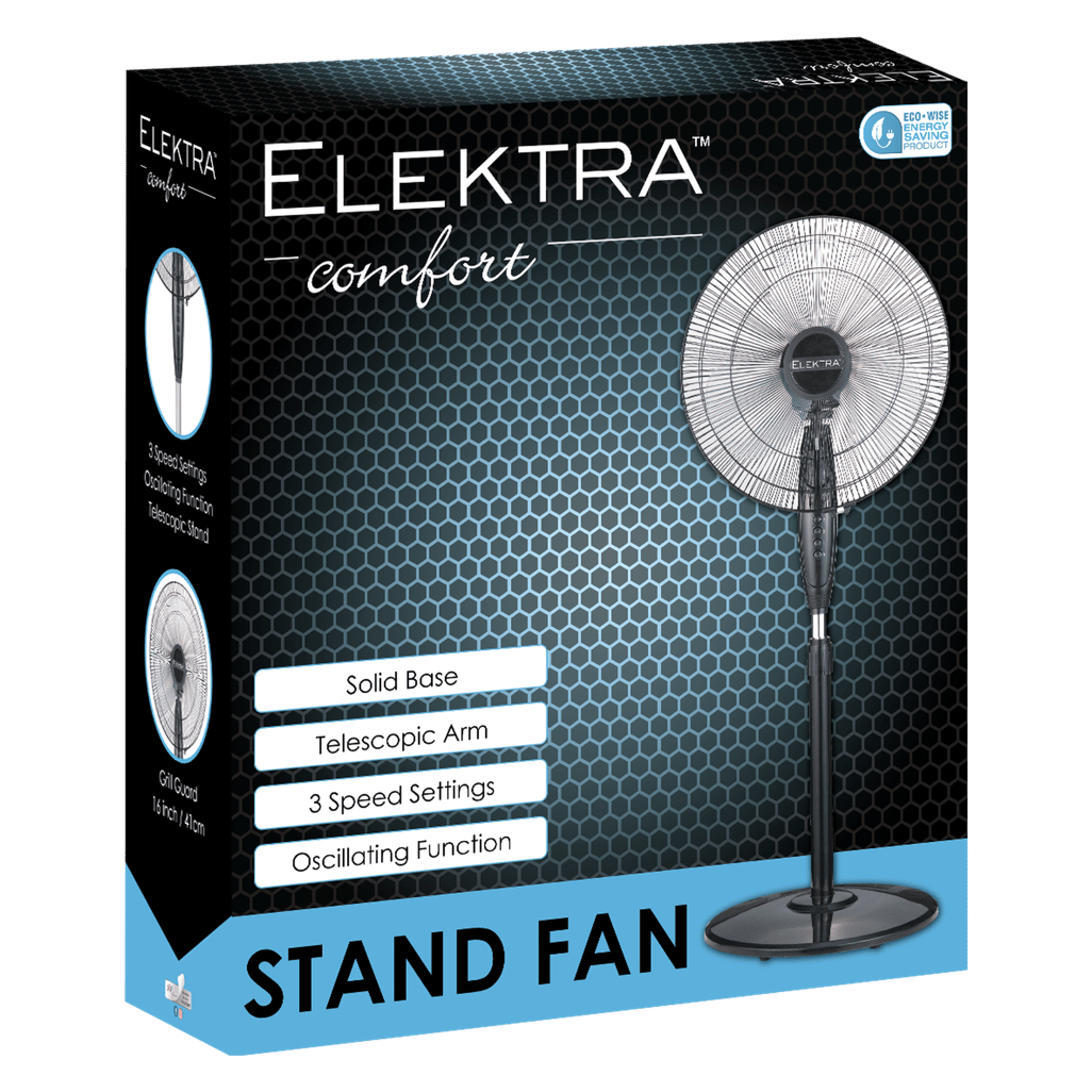 Elektra Stand Fan - Shopping4Africa