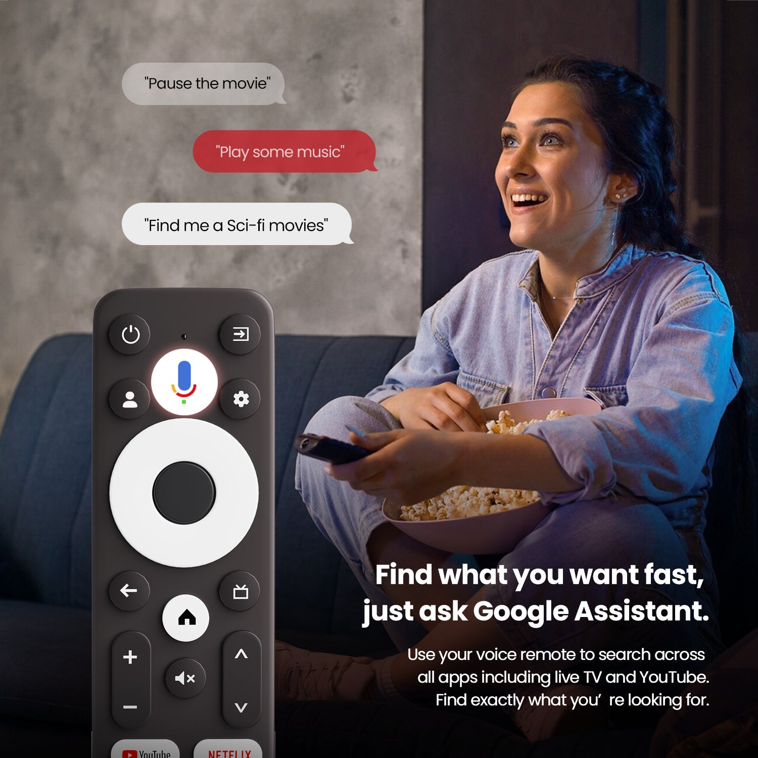 ETOE - T2 4K Google TV Stick - Google and Netflix certified Android 12 - Shopping4Africa