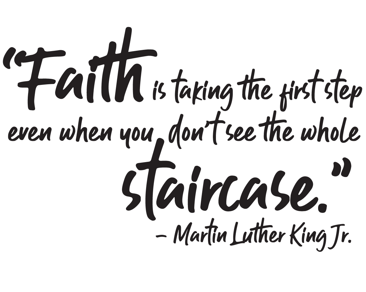 Faith Quote - vinyl wall stickers