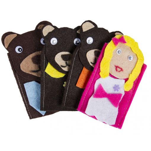 Finger - Story Puppets - 3 Bears (4pc) - Shopping4Africa