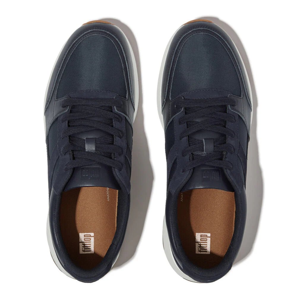 FitFlop ANATOMIFLEX Mens Material - Mix Panel Trainers Midnight Navy - Shopping4Africa