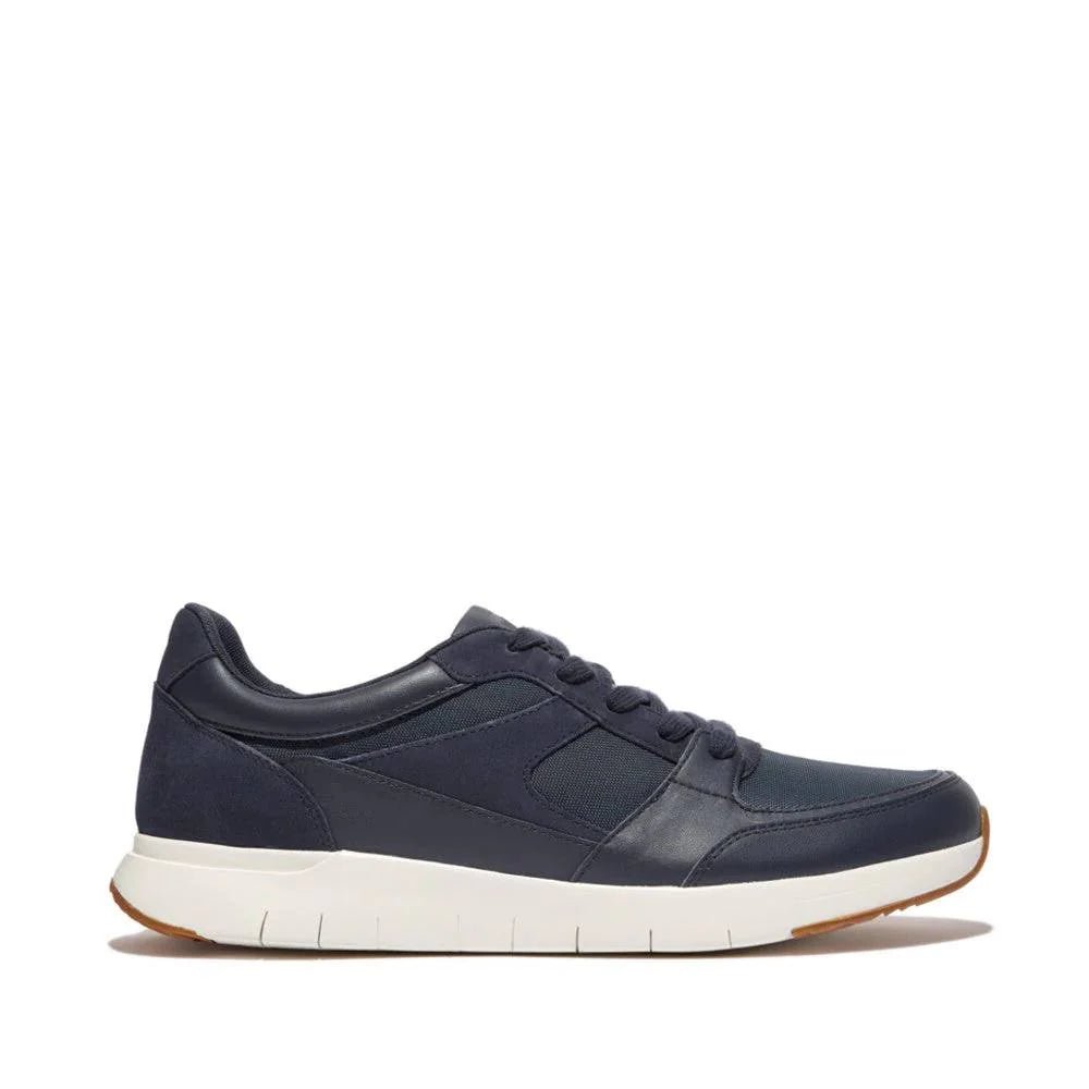 FitFlop ANATOMIFLEX Mens Material - Mix Panel Trainers Midnight Navy - Shopping4Africa