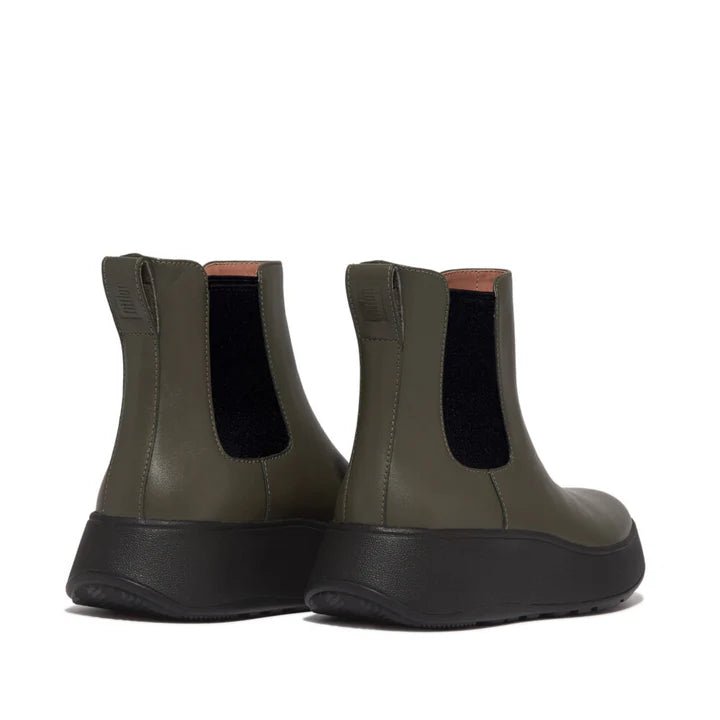 FitFlop F - Mode Flatform Chelsea Olive - Shopping4Africa