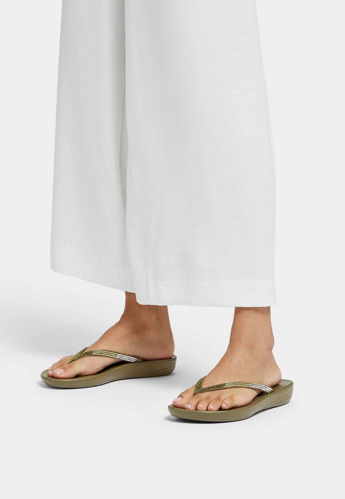 FitFlop iQushion Ombre Sparkle Fit - Flops Mossy - Shopping4Africa