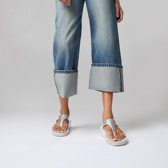 FitFlop - Lulu Crystal - Buckle Leather Silver - Shopping4Africa
