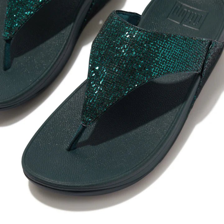 FitFlop Lulu Glitterball Sandal Deep Teal - Shopping4Africa