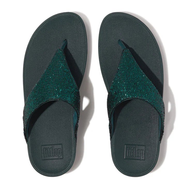 FitFlop Lulu Glitterball Sandal Deep Teal - Shopping4Africa
