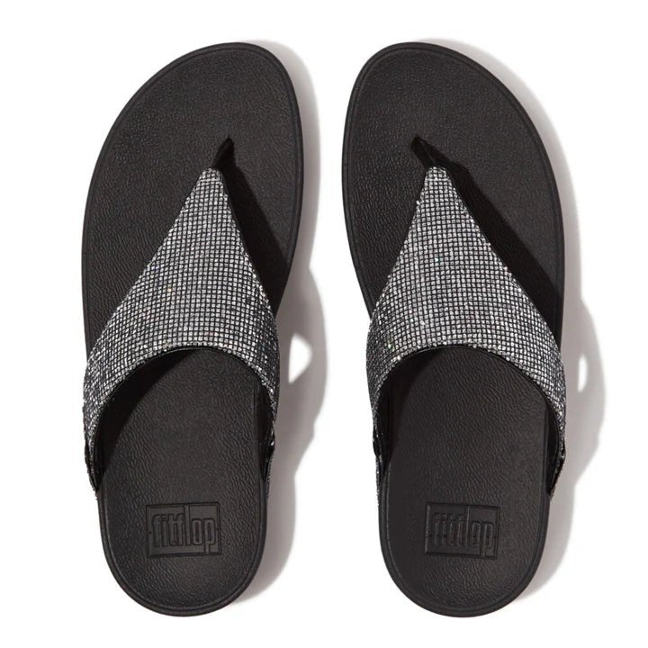 FitFlop Lulu Glitterball Sandal Silver - Shopping4Africa