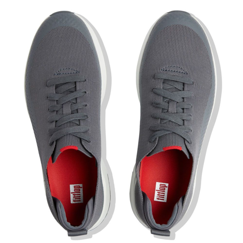 FitFlop Men's Eversholt Knit Sneaker Deep Grey - Shopping4Africa