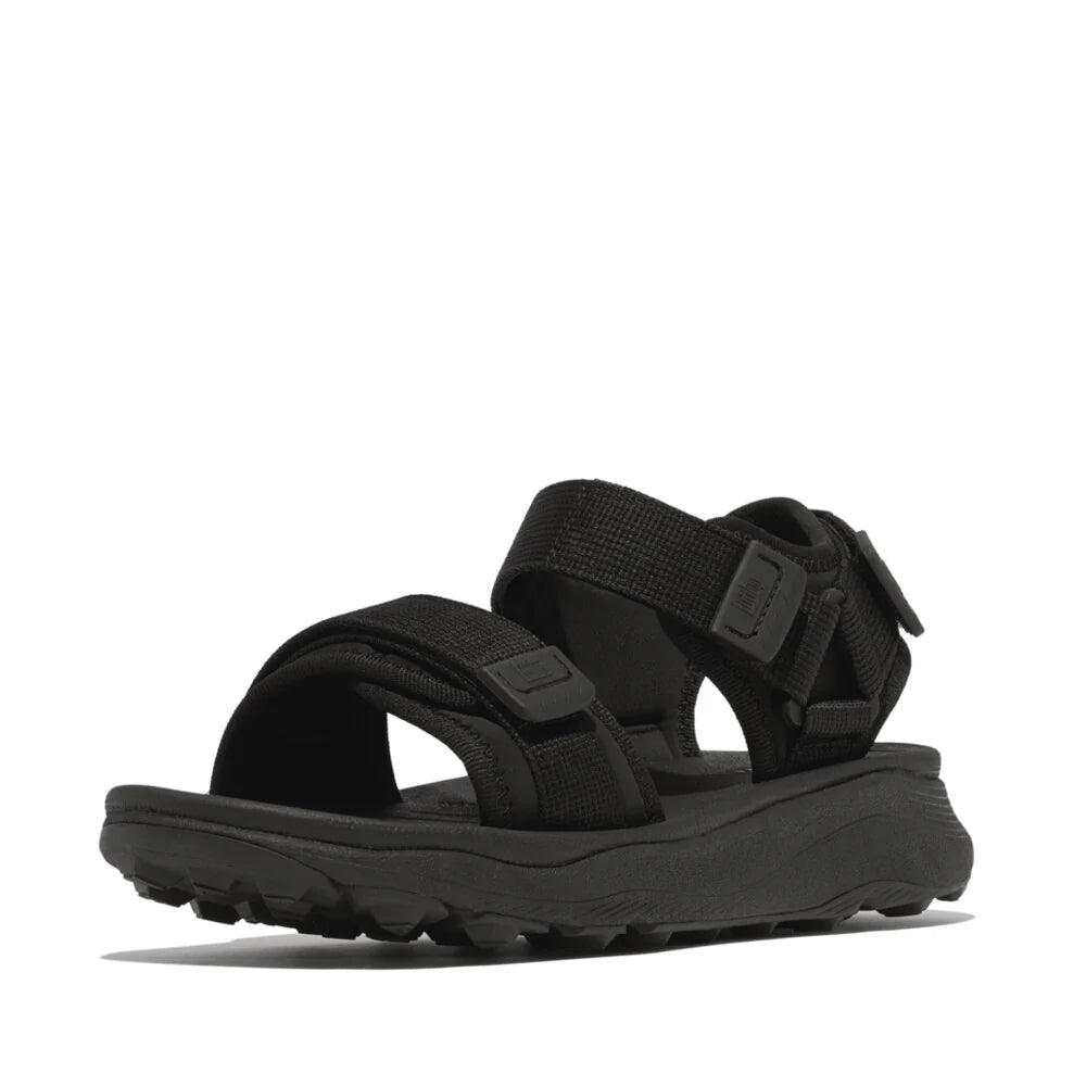 FitFlop NEO - D - HYKER (XT) Water - Resistant Adjustable Walking Sandals All Black - Shopping4Africa