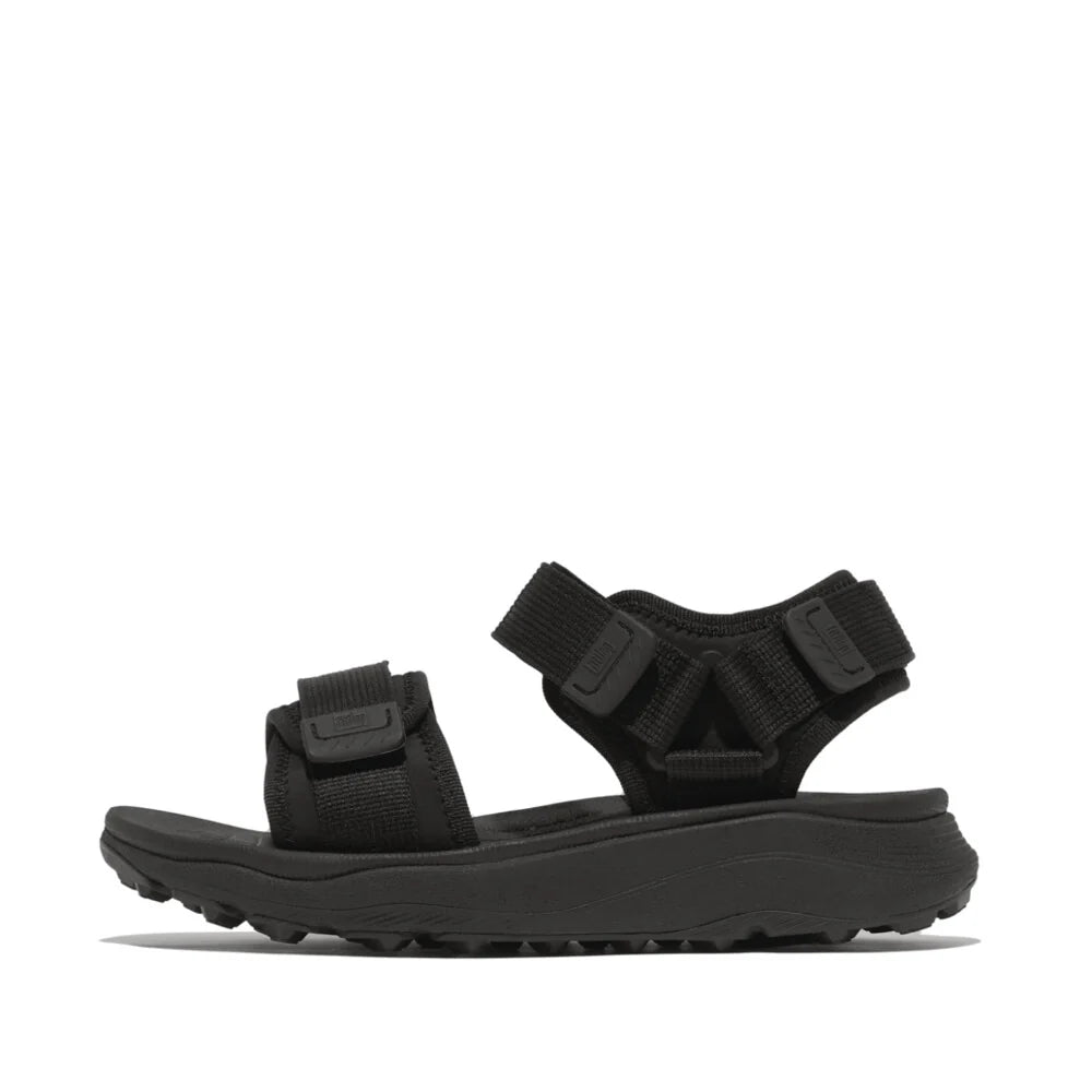 FitFlop NEO - D - HYKER (XT) Water - Resistant Adjustable Walking Sandals All Black - Shopping4Africa