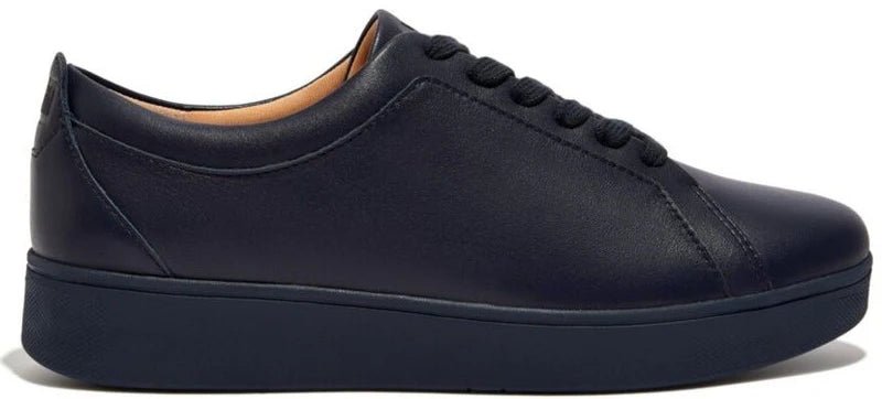 FitFlop Rally Leather Trainers All Midnight Navy - Shopping4Africa
