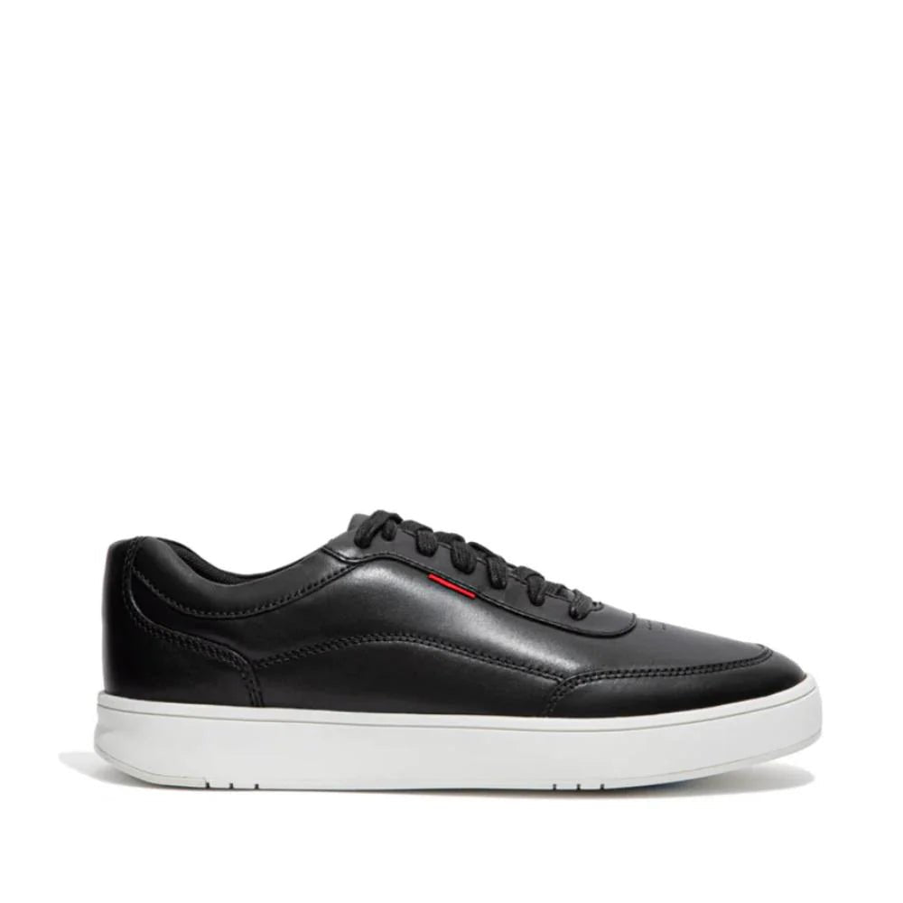 FitFlop RALLY X Leather Trainers Black - Shopping4Africa