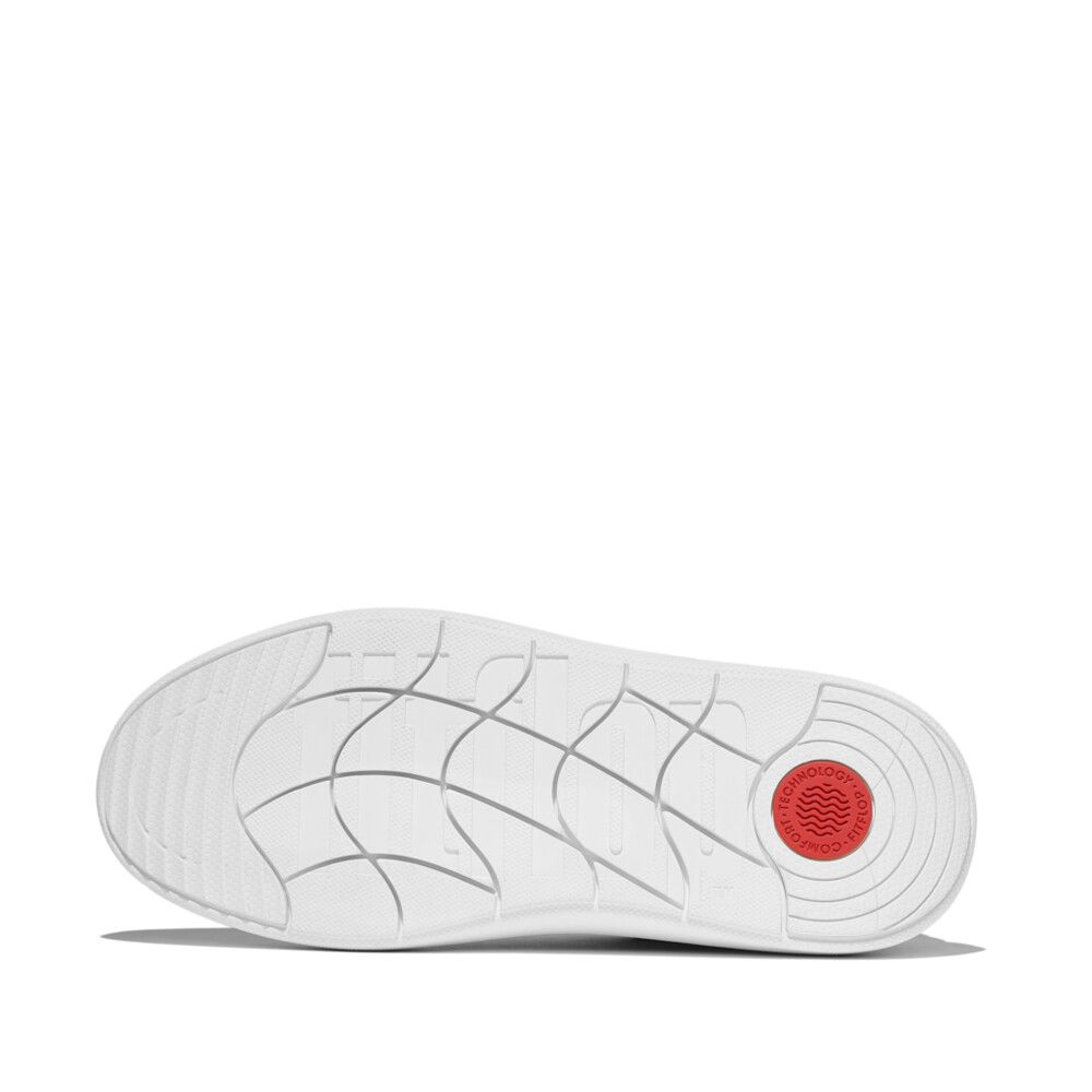 FitFlop RTG Leather Suede Sneakers Black - Shopping4Africa