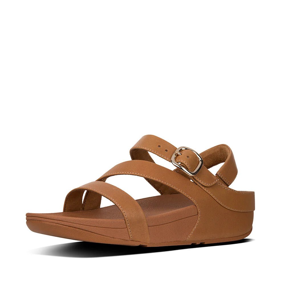 FitFlop The Skinny II Leather Z - Strap Leather Sandal Caramel - Shopping4Africa