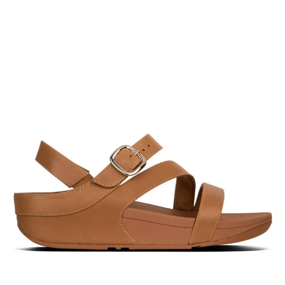 FitFlop The Skinny II Leather Z - Strap Leather Sandal Caramel - Shopping4Africa