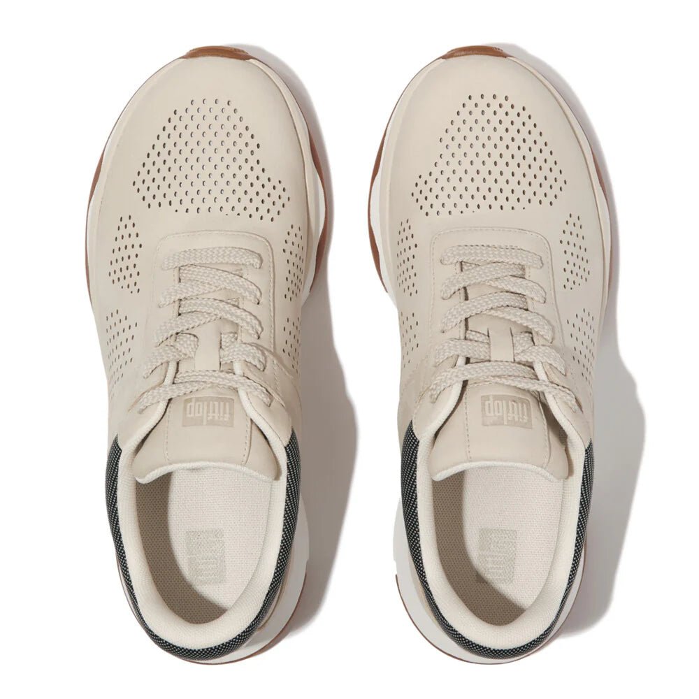 Fitflop Vitamin FFX Perf Nubuck Sports Sneakers Cream - Shopping4Africa
