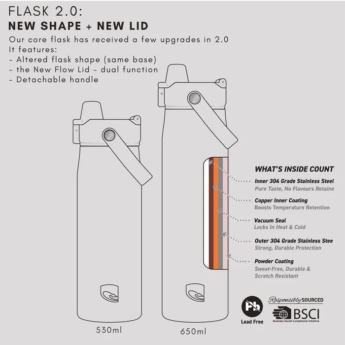 Lizzard Flask 2.0 650ml