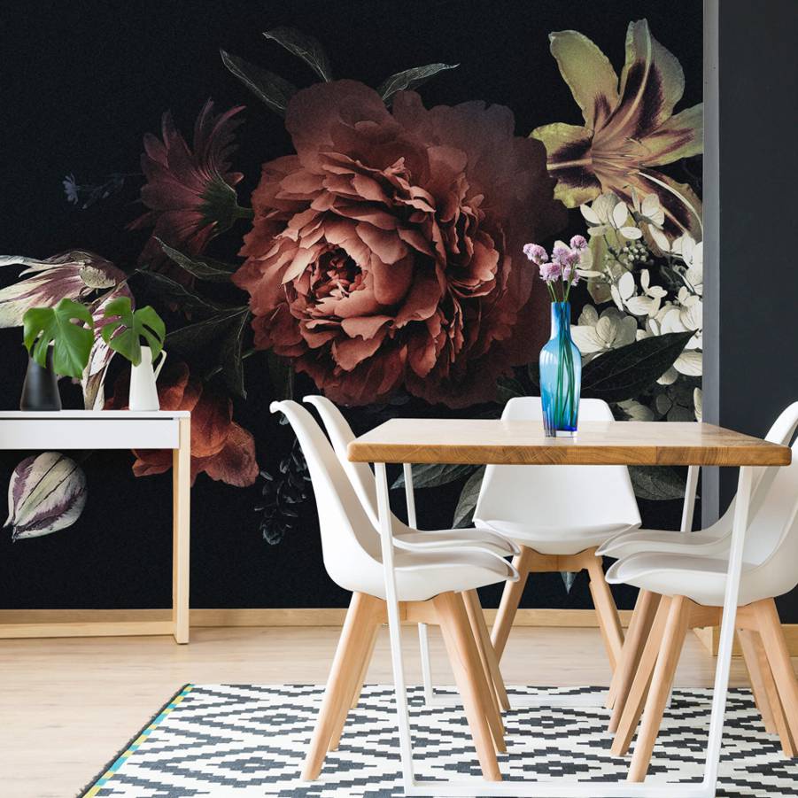 Flower Bouquet Mural - Shopping4Africa