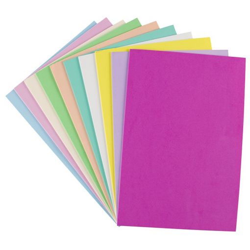 Foam Sheets A4 (10pc) Pastel Assorted Mix - Shopping4Africa