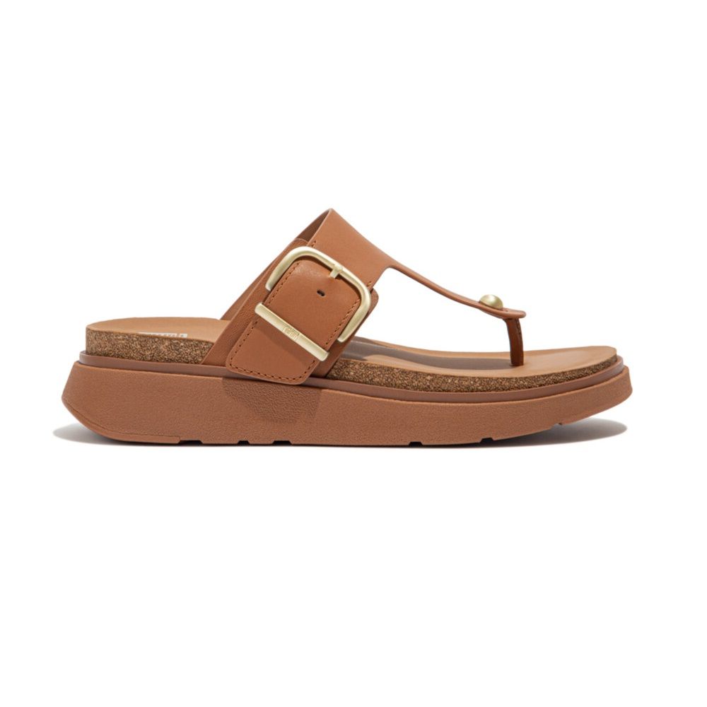 Gen - FF Adjustible Buckle Sandal Light Tan - Shopping4Africa