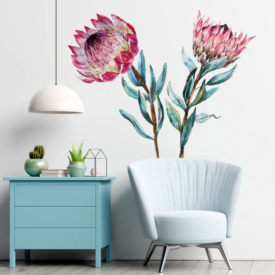 Giant Proteas - vinyl wall stickers - Shopping4Africa