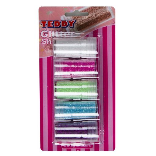 Glitter Shaker Kit (5x8g) - Pastel - Shopping4Africa