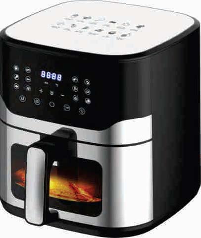 Goldair 10 - Litres Air Fryer with Window GAF - 1012W - Shopping4Africa