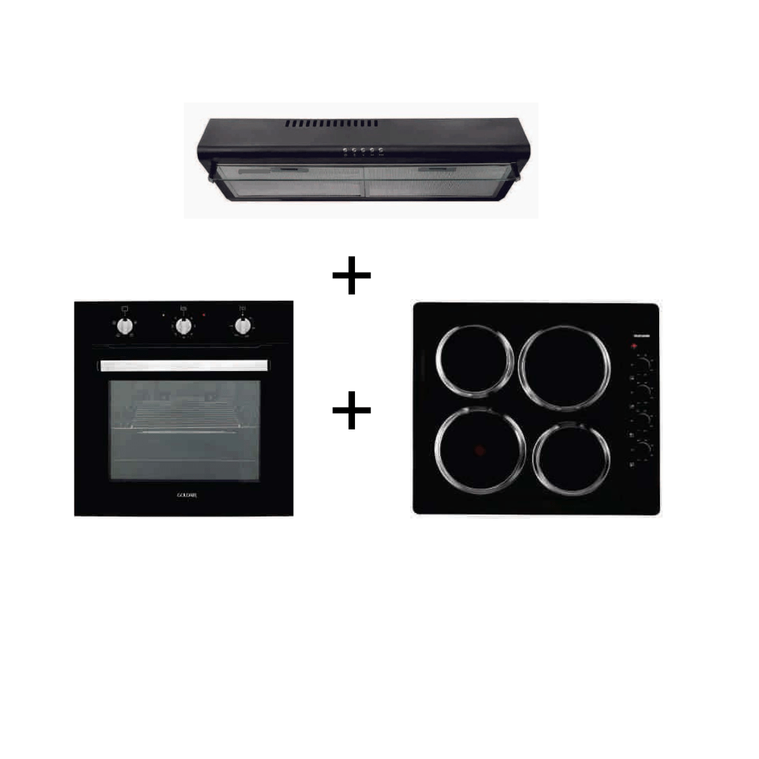 Goldair Electric Oven - Stove - Hood Combo - Shopping4Africa