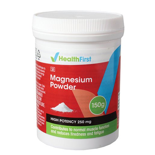 Health First Magnesium Pwd High Pot 150G - Shopping4Africa