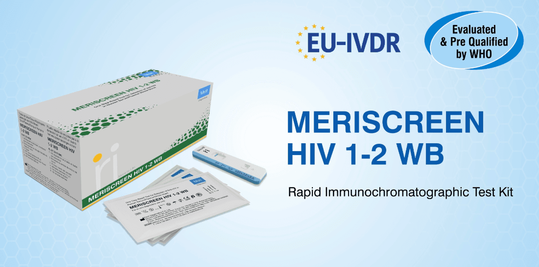 HIV 1 - 2 Test Meriscreen - WHO approved (40s) - Shopping4Africa