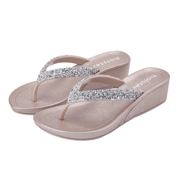 Holster Alora Wedge Champagne - Shopping4Africa