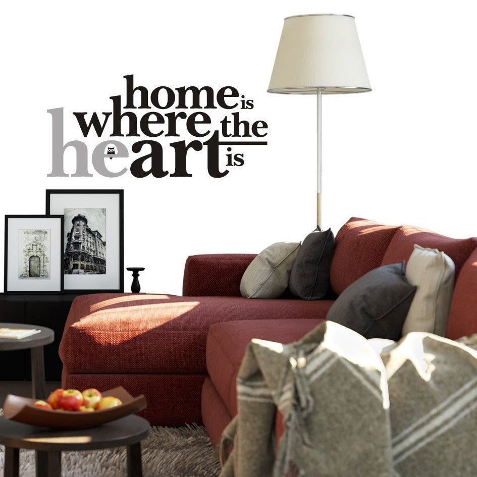 Home is... vinyl wall poetry - Shopping4Africa