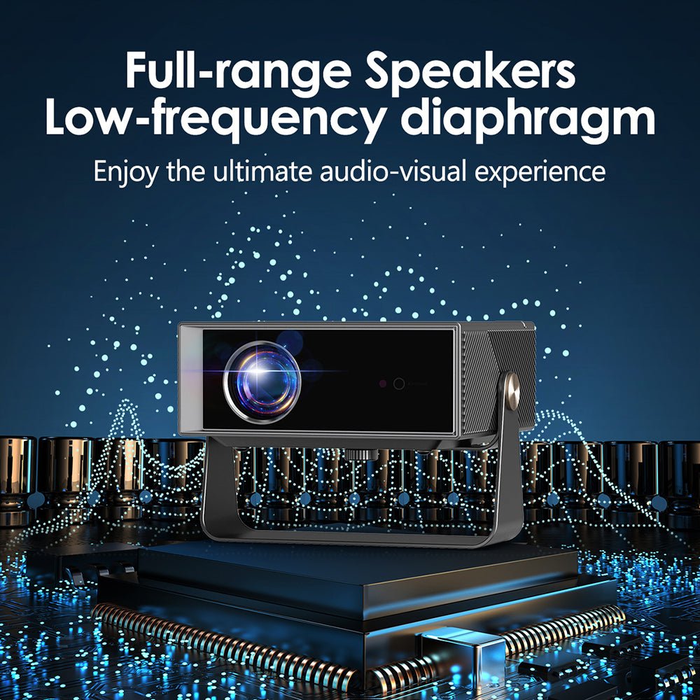 HTPNEO H80 4K Smart Projector – Ultra - Bright Home Theatre with Auto Focus & Whale OS - Shopping4Africa