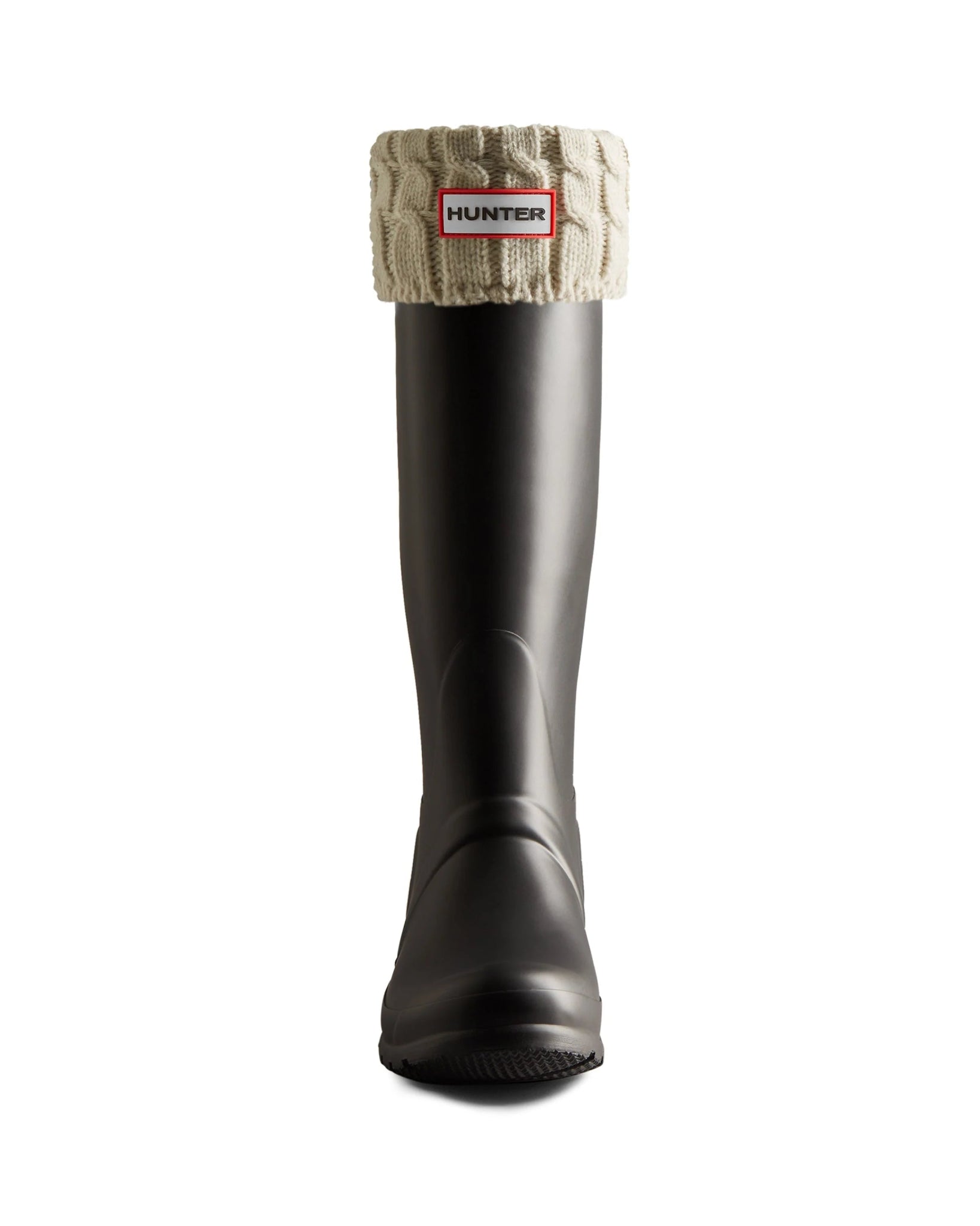 Hunter 6 Stitch Cable Tall Boot Sock White - Shopping4Africa