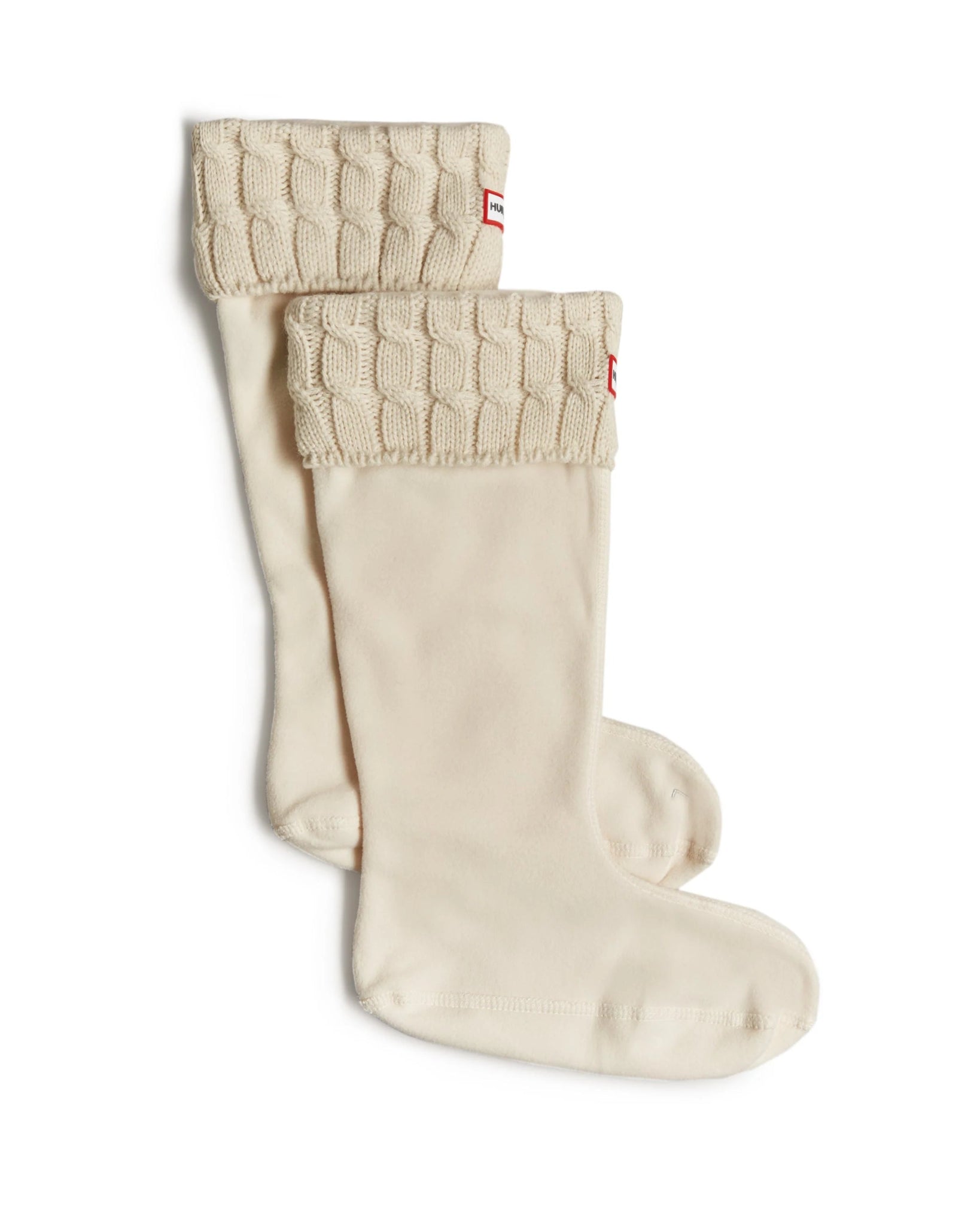 Hunter 6 Stitch Cable Tall Boot Sock White - Shopping4Africa
