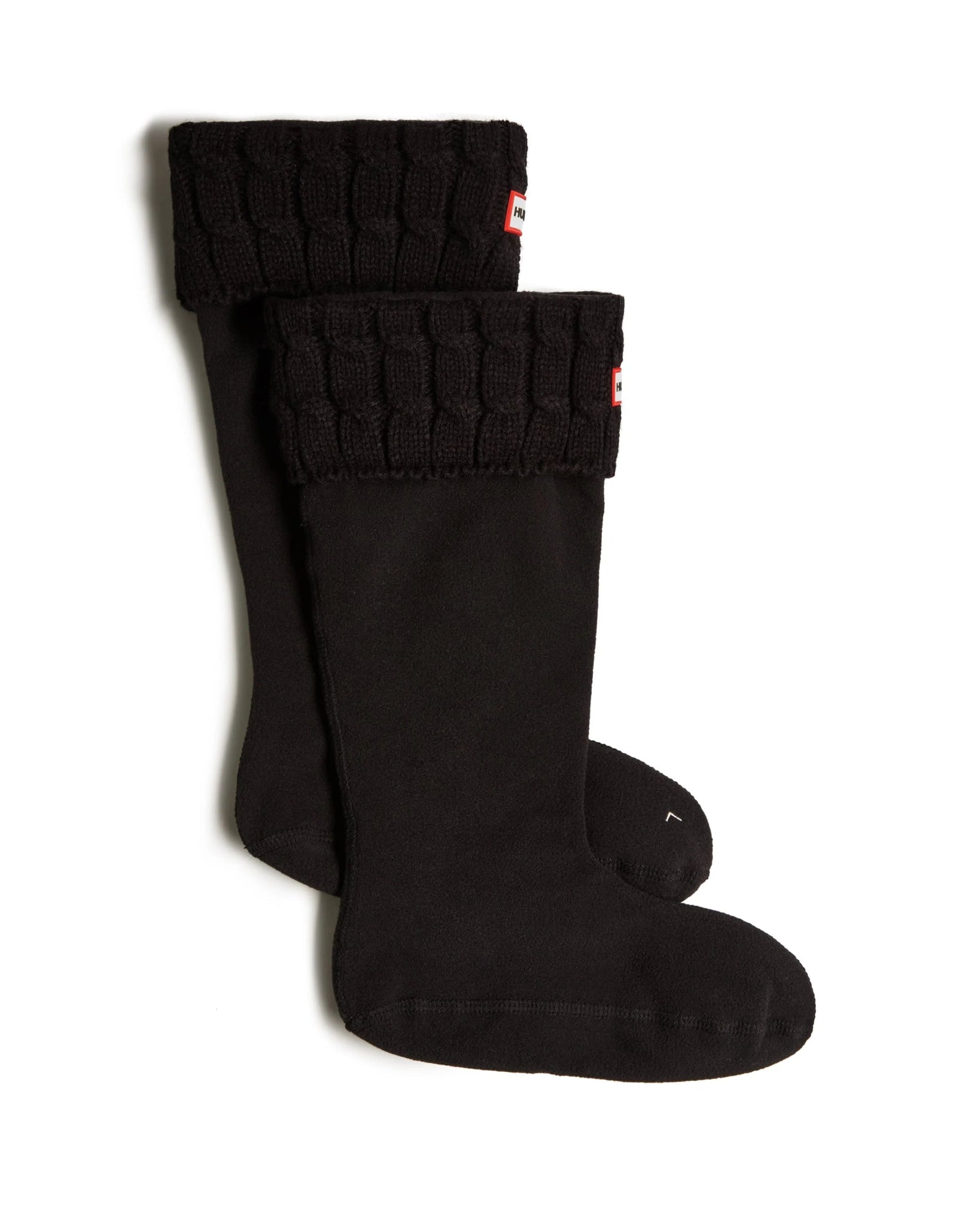 Hunter 6 Stitch Cable Tall Boot Socks Black - Shopping4Africa