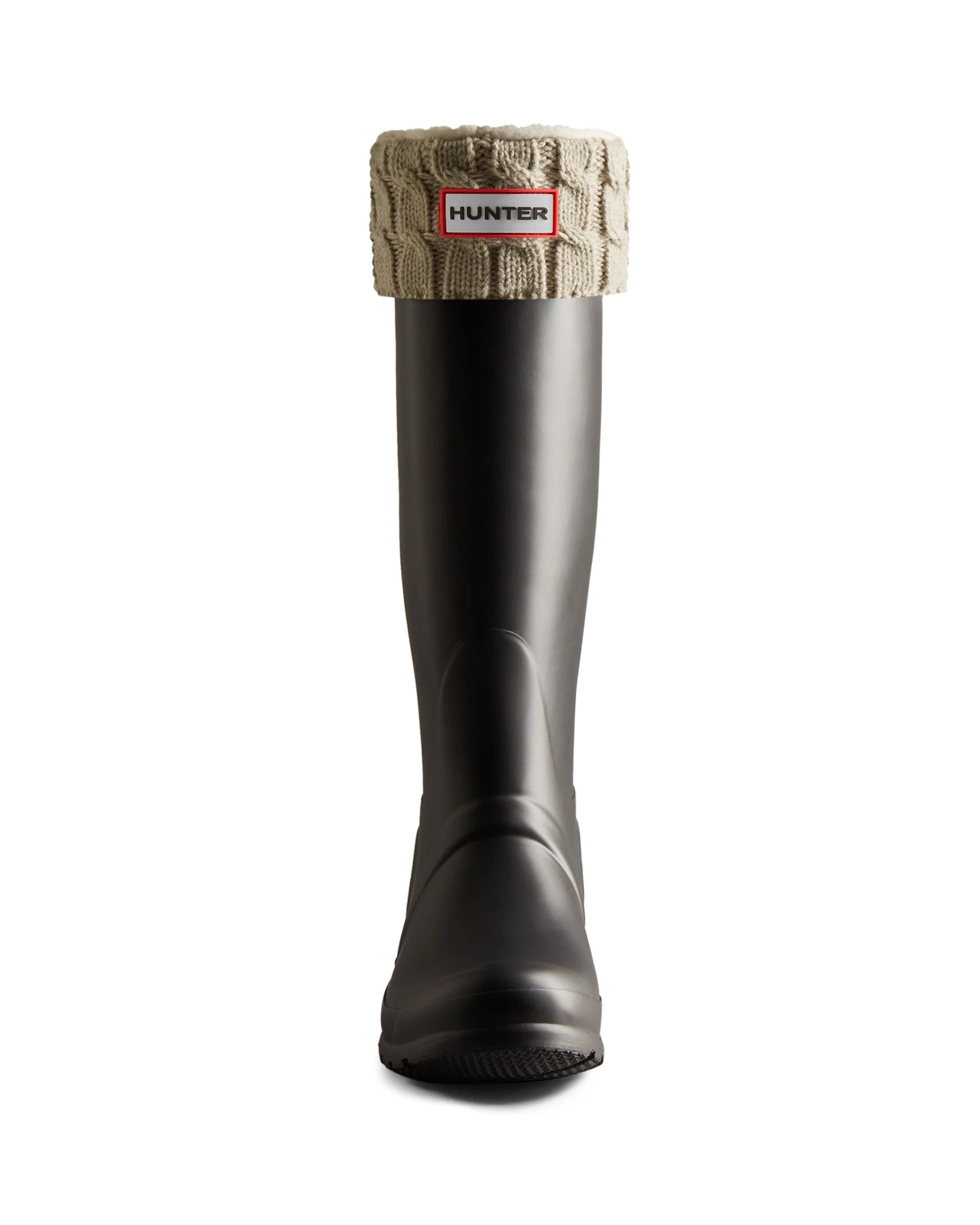 Hunter 6 Stitch Cable Tall Boot Socks Greige - Shopping4Africa