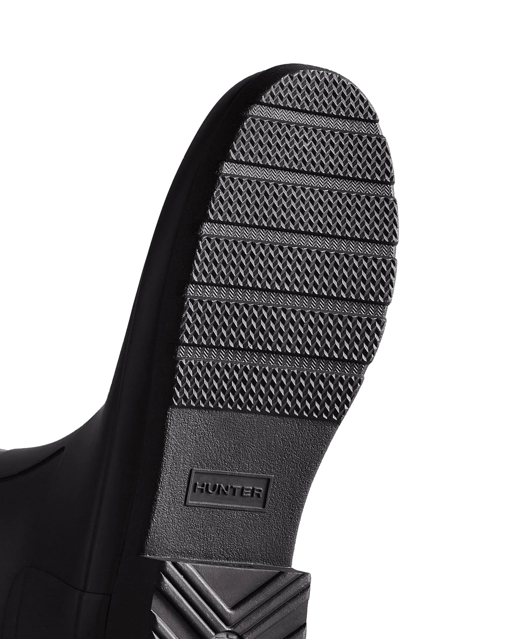 Hunter Refined Short RWB Logo Boots Black - Shopping4Africa