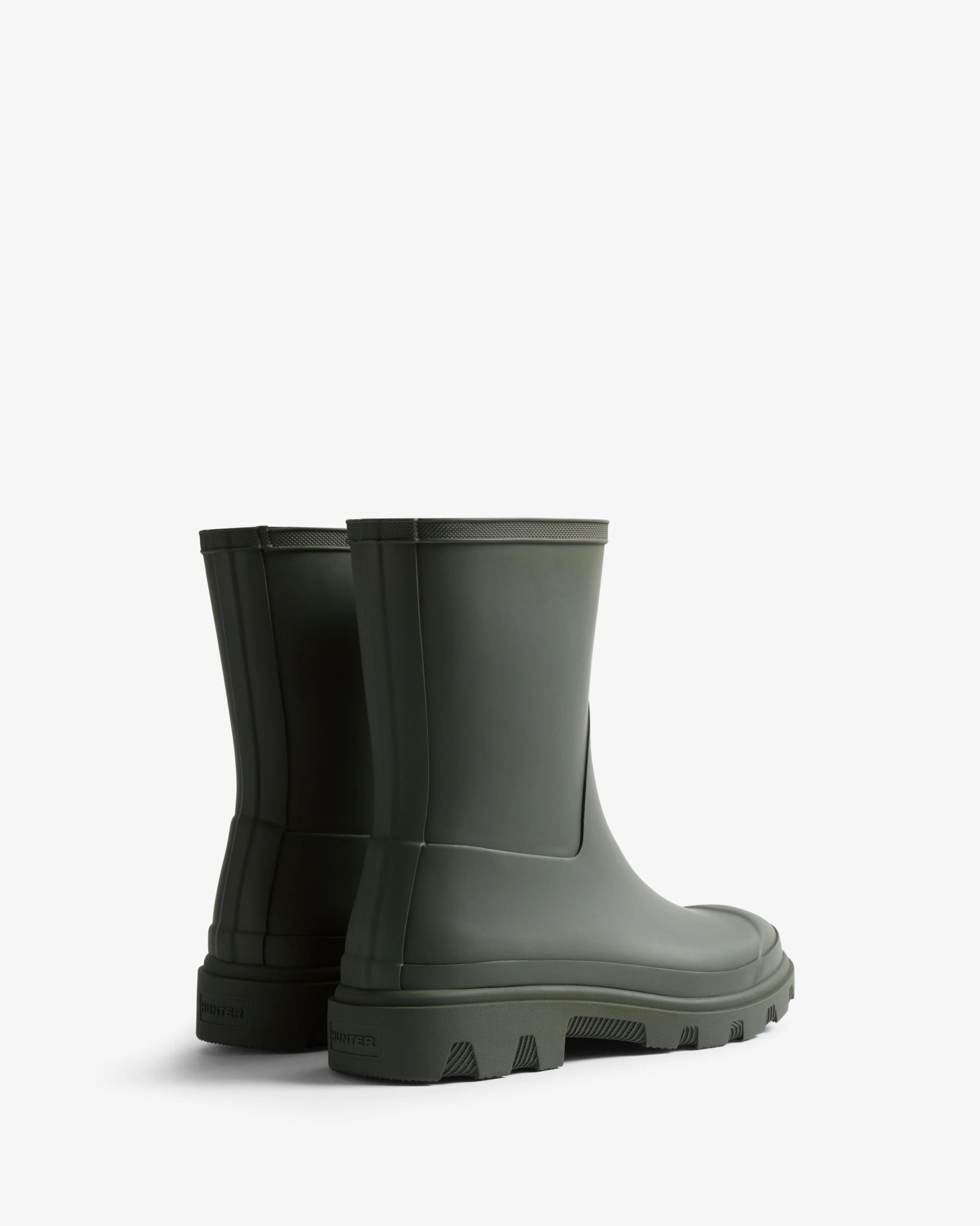 Hunter Women's Downpour Short Wellington Boot Dark Olive - Shopping4Africa