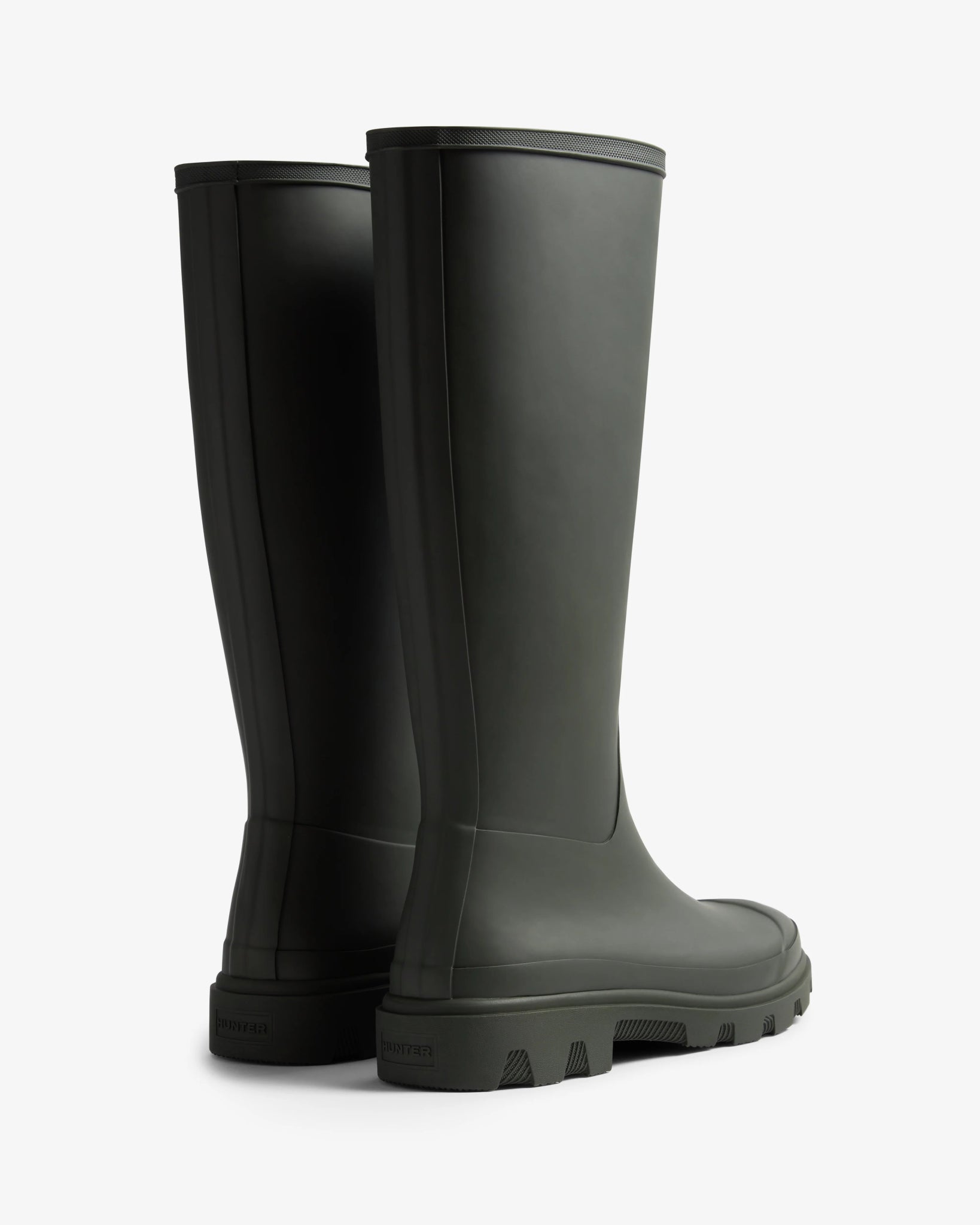 Hunter Women's Downpour Tall Wellington Boot Dark Olive - Shopping4Africa
