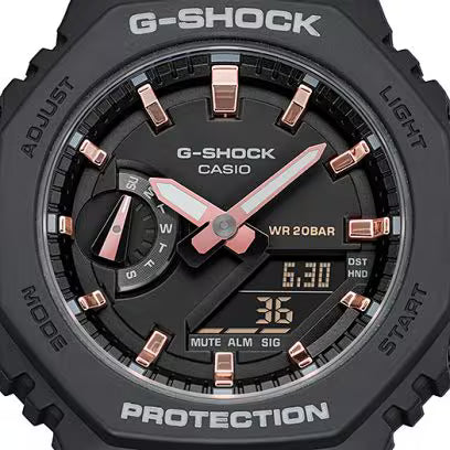 Casio G-Shock Analog-Digital Black Resin Watch GA-700-1BDR