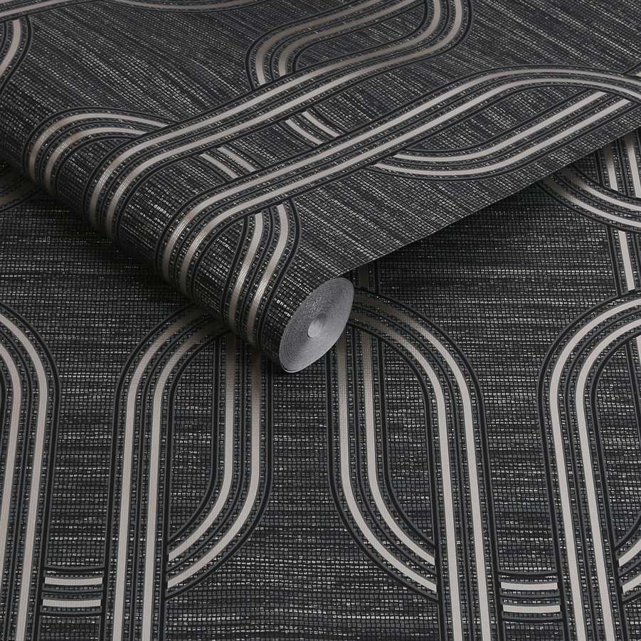 Indulgent Geo Onyx Wallpaper - Shopping4Africa