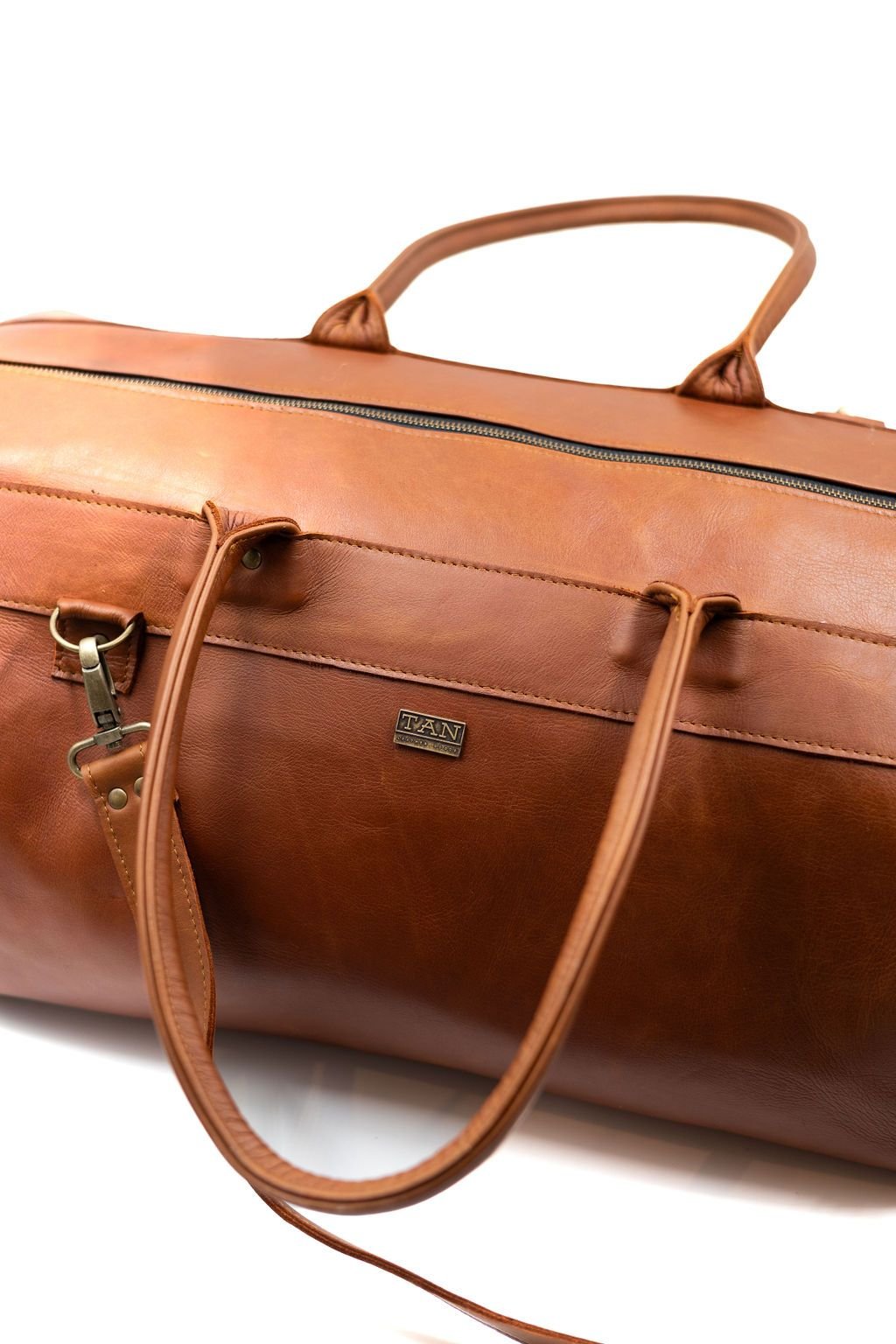 Jackson Leather Duffel Bag - Shopping4Africa