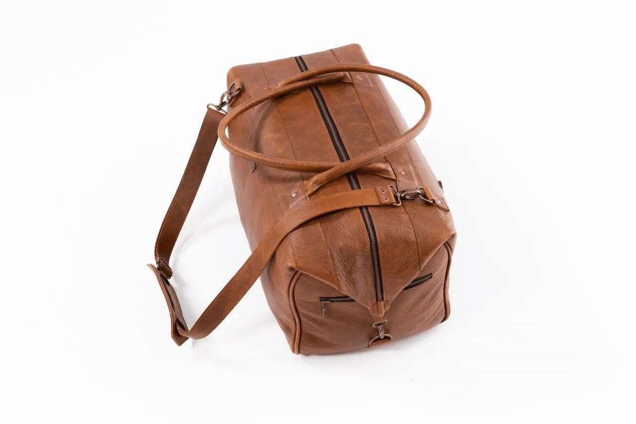 Jackson Leather Duffel Bag - Shopping4Africa