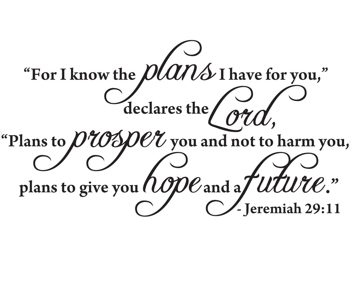 Jeremiah Quote - wall poetry - Shopping4Africa